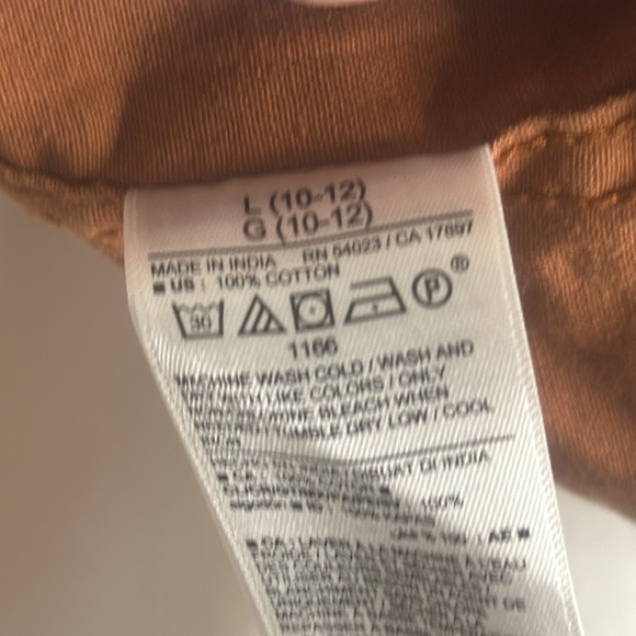 Girl’s Old Navy Cotton Button Up Top Size Large (10/12) - Picture 11 of 11